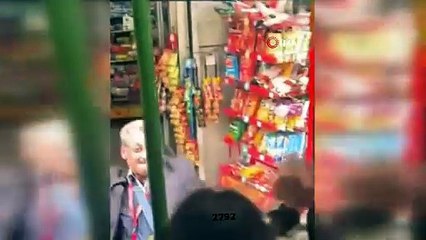 Özel halk otobüsünde bastonlu kavga: 1 yaralı