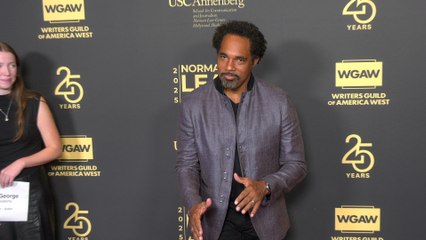'Grey's Anatomy' star Jason George attends the 2025 Norman Lear Awards red carpet