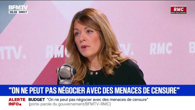 Maud Bregeon, porte-parole du gouvernement: Il y'a aujourd'hui une majorité absolue de députés à l'Assemblée nationale qui privilégient le débat au désordre