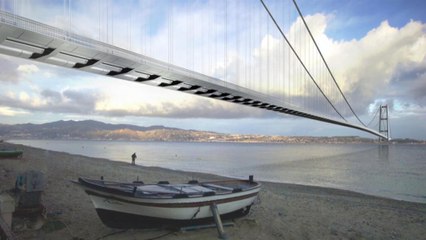 Italia: proyecto de un megapuente colgante que conecte con Sicilia genera preocupación