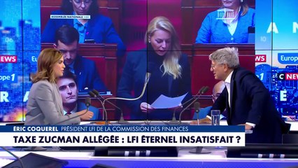 Taxe Zucman allégée : la proposition du PS «rate sa cible», dénonce Eric Coquerel