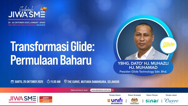 Pentas Niaga: Transformasi Glide: Permulaan Baharu #JelajahJiwaSMESelangor