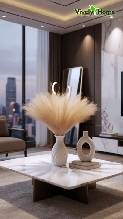 Pampas Grass Crafts Bouquet  Elegant Home & Wedding Decor Ideas