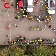 Bahçelievler'de inşaatın yük asansörü düştü; yaralılar var