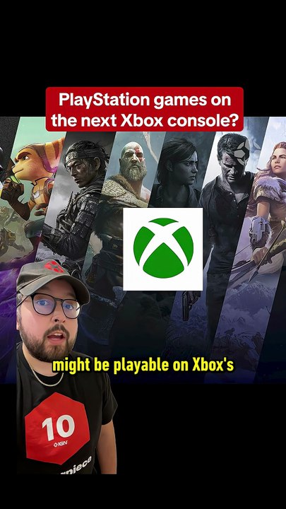 The next Xbox might play PlayStation games because it'll be a console⧸PC hybrid that runs Steam #ign