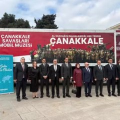 Çanakkale destanını dünyaya taşıyor! Yolculuğunu Bakü’de tamamladı