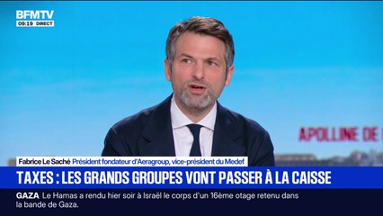 Fabrice Le Saché, vice-président du Medef: "Ce budget est un non-sens économique"