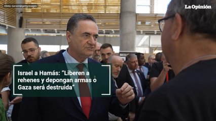 Israel a Hamás: “Liberen a rehenes y depongan armas o Gaza será destruida”