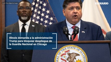 Illinois demanda a la administración Trump para bloquear despliegue de la Guardia Nacional en Chicago