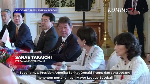 Pujian PM Jepang Sanae Takaichi ke Trump: Damaikan Thailand-Kamboja hingga Gaza