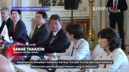 Pujian PM Jepang Sanae Takaichi ke Trump: Damaikan Thailand-Kamboja hingga Gaza