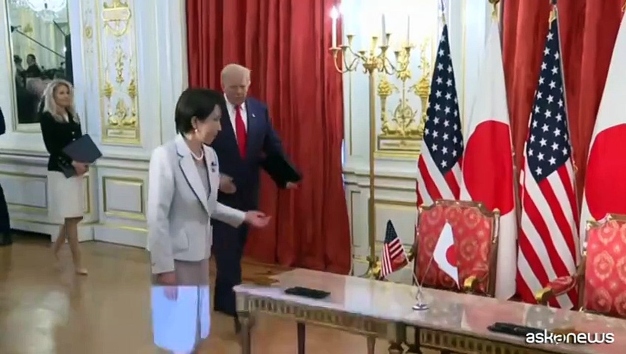 Trump e Takaichi firmano accordo su terre rare e minerali essenziali
