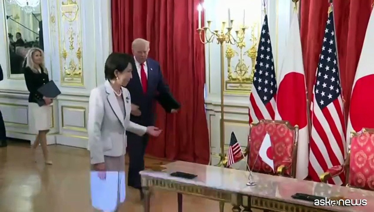 Trump e Takaichi firmano accordo su terre rare e minerali essenziali