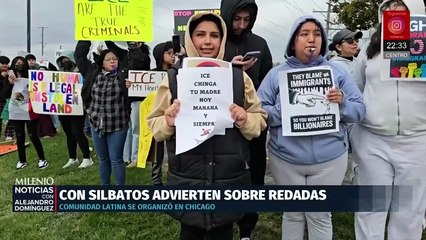 Comunidad latina en EU alerta sobre redadas con silbatos