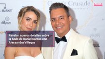 Revelan nuevos detalles sobre la boda de Daniel Sarcos con Alessandra Villegas