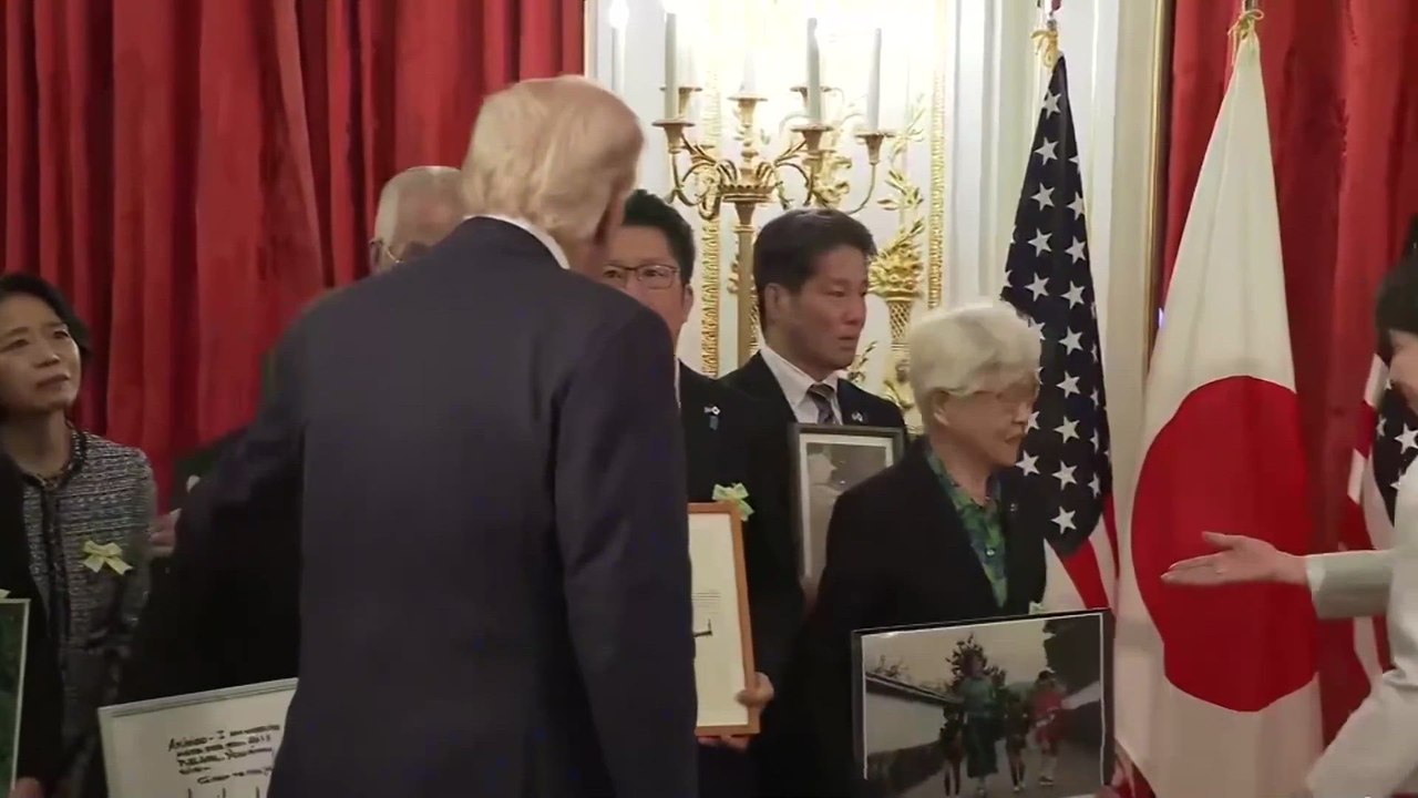 Trump meets families of Japanese citizens abducted by North Korea