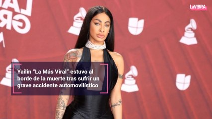 Yailin “La Más Viral” estuvo al borde de la muerte tras sufrir un grave accidente automovilístico