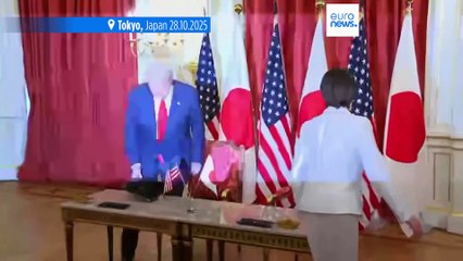 Trump in first meeting with Japan’s new PM says US is ‘ally at the strongest level’