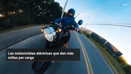 Las motocicletas eléctricas que dan más millas por carga