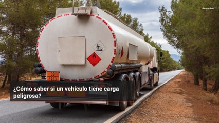 ¿Cómo saber si un vehículo tiene carga peligrosa?