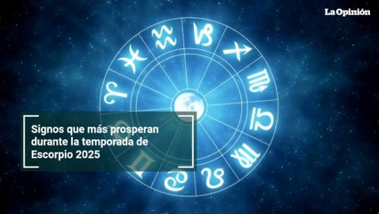 Signos que más prosperan durante la temporada de Escorpio 2025