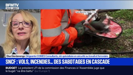 Sabotages à la SNCF: "C'est impossible de surveiller en permanence", assure Elsa Giodanengo, spécialiste en sécurité ferroviaire