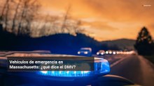 Vehículos de emergencia en Massachusetts: ¿qué dice el DMV?