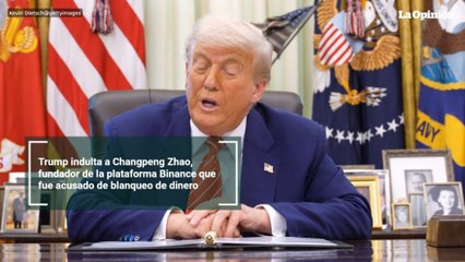 Trump indulta a Changpeng Zhao, fundador de la plataforma Binance que fue acusado de blanqueo de dinero