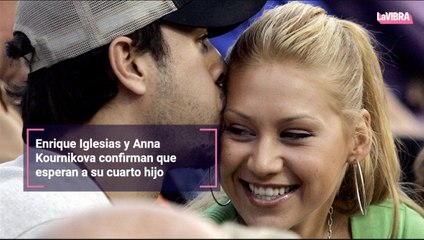Enrique Iglesias y Anna Kournikova confirman que esperan a su cuarto hijo