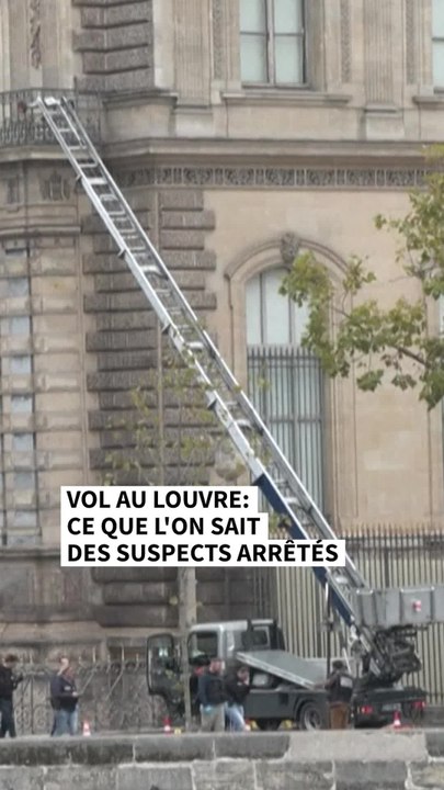 Vol au Louvre: ce que l'on sait des suspects arrts