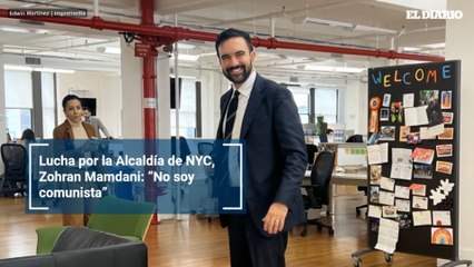 Lucha por la Alcaldía de NYC, Zohran Mamdani: “No soy comunista”