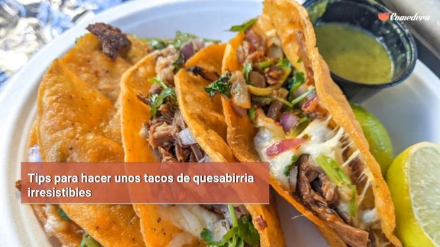 Tips para hacer unos tacos de quesabirria irresistibles