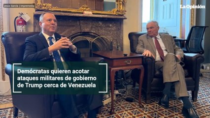 Demócratas quieren acotar ataques militares de gobierno de Trump cerca de Venezuela