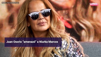 Juan Osorio “amenazó” a Niurka Marcos