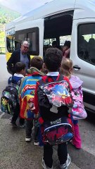 Ravello (SA) - Entra in servizio il primo dei due scuolabus elettrici del Comune di Ravello.(28.10.25)