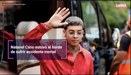 Natanel Cano estuvo al borde de sufrir accidente mortal