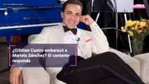 ¿Cristian Castro embarazó a Mariela Sánchez? El cantante responde
