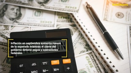 Inflación en septiembre aumenta menos de lo esperado mientras el cierre del gobierno detiene pagos y operaciones federales
