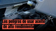 Riesgos de usar aceite de motor para alto rendimiento en un auto