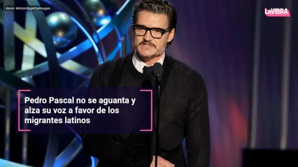 Pedro Pascal no se aguanta y alza su voz a favor de los migrantes latinos
