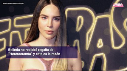 Belinda no recibirá regalía de “Heterocromía” y esta es la razón