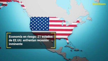 Economía en riesgo: 21 estados de EE.UU. enfrentan recesión inminente