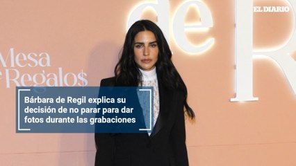 Bárbara de Regil explica su decisión de no parar para dar fotos durante las grabaciones