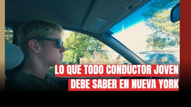 Reglas especiales para jóvenes conductores en New York