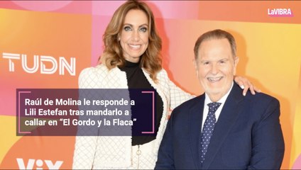 Raúl de Molina le responde a Lili Estefan tras mandarlo a callar en “El Gordo y la Flaca”