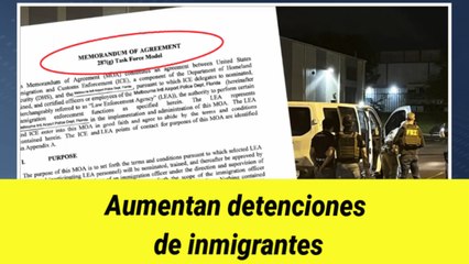 ICE refuerza acuerdos 287(g) con policías locales para detener a inmigrantes