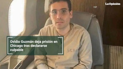 Ovidio Guzmán deja prisión en Chicago tras declararse culpable