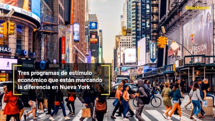 Tres programas de estímulo económico que están marcando la diferencia en Nueva York