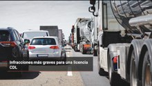 Infracciones más graves para una licencia CDL