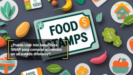 ¿Puedo usar mis beneficios SNAP para comprar alimentos en un estado diferente?